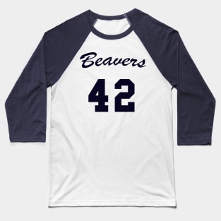 Beavers #42 Baseball T-Shirt